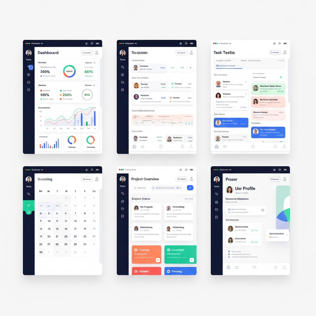 Organisation screenshots